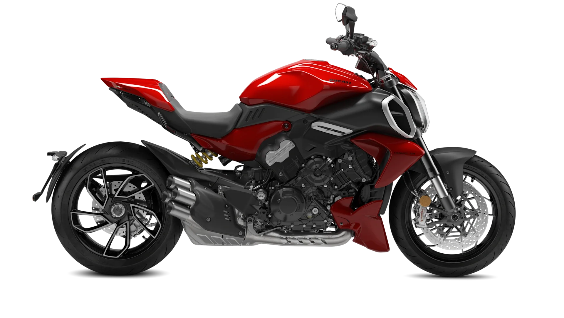 DUCATI DIAVEL V4 2023+ CARBON FIBER FAIRING PARTS