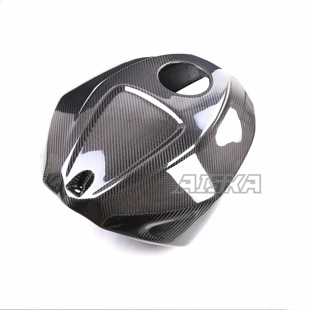 AISKA Twill Weave 3K 3*3 Carbon Fiber Motorcycle Accessories Refit Fuel tank Cover for Aprilia RSV4 2021+