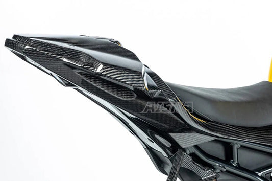 AISKA Motorcycle Accessories Real Carbon Fiber Under Tail Seat Cover Panel Cowl Fairing for BMW S1000RR M1000RR 2019-2022