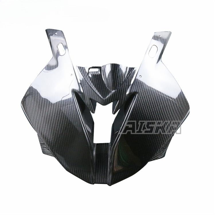 AISKA Twill Weave 100% 3K Full Carbon Fiber Motorcycle AirIntake Front Nose Fairing for BMW S1000RR 2015-2018