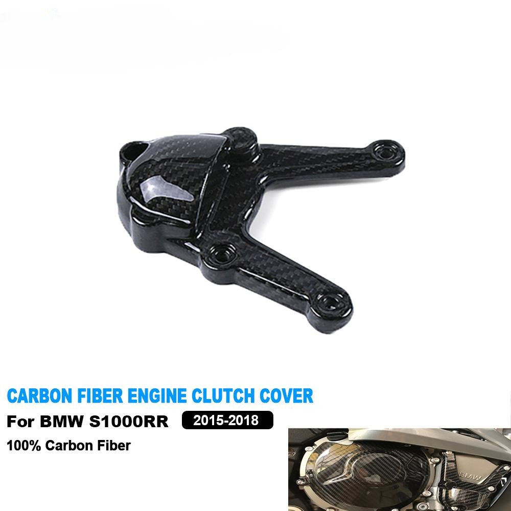 AISKA Twill Weave 100% 3K Full Carbon Fiber Motorcycle Engine Cover Alternator Cover Guard for BMW S1000RR 2015-2018