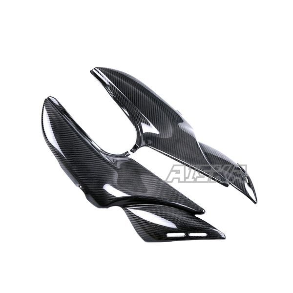 AISKA 3K Dry Carbon Fiber Motorcycle Fuel Tank Side Panels Cover Fairing Kits Cover Protector for Kawasaki Z900RS 2018-2024