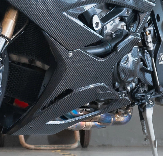 AISKA BMW S1000RR 2019-2025 Carbon Fiber Belly Pan