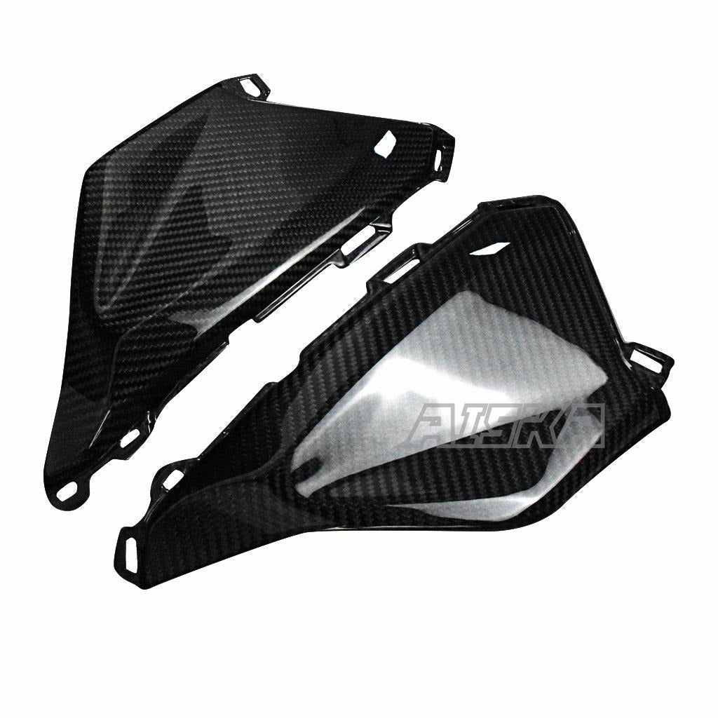 AISKA 3K Dry Carbon Fiber Motorcycle Fuel Tank Side Knee Grip Panels for Honda CBR1000RR 2017-2024