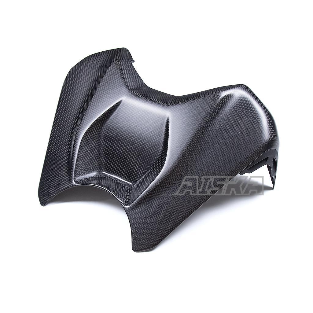 AISKA 100% 3K Full Dry Carbon Fiber Motorcycle Front Fuel Tank Cover for Ducati Panigale V4 V4S 2025