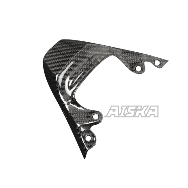 AISKA 3K Dry Carbon Fiber Motorcycle Rear Seat Tail Light Cover Fairing Cowl for Kawasaki ZX-6R 2019-2024 Model Years