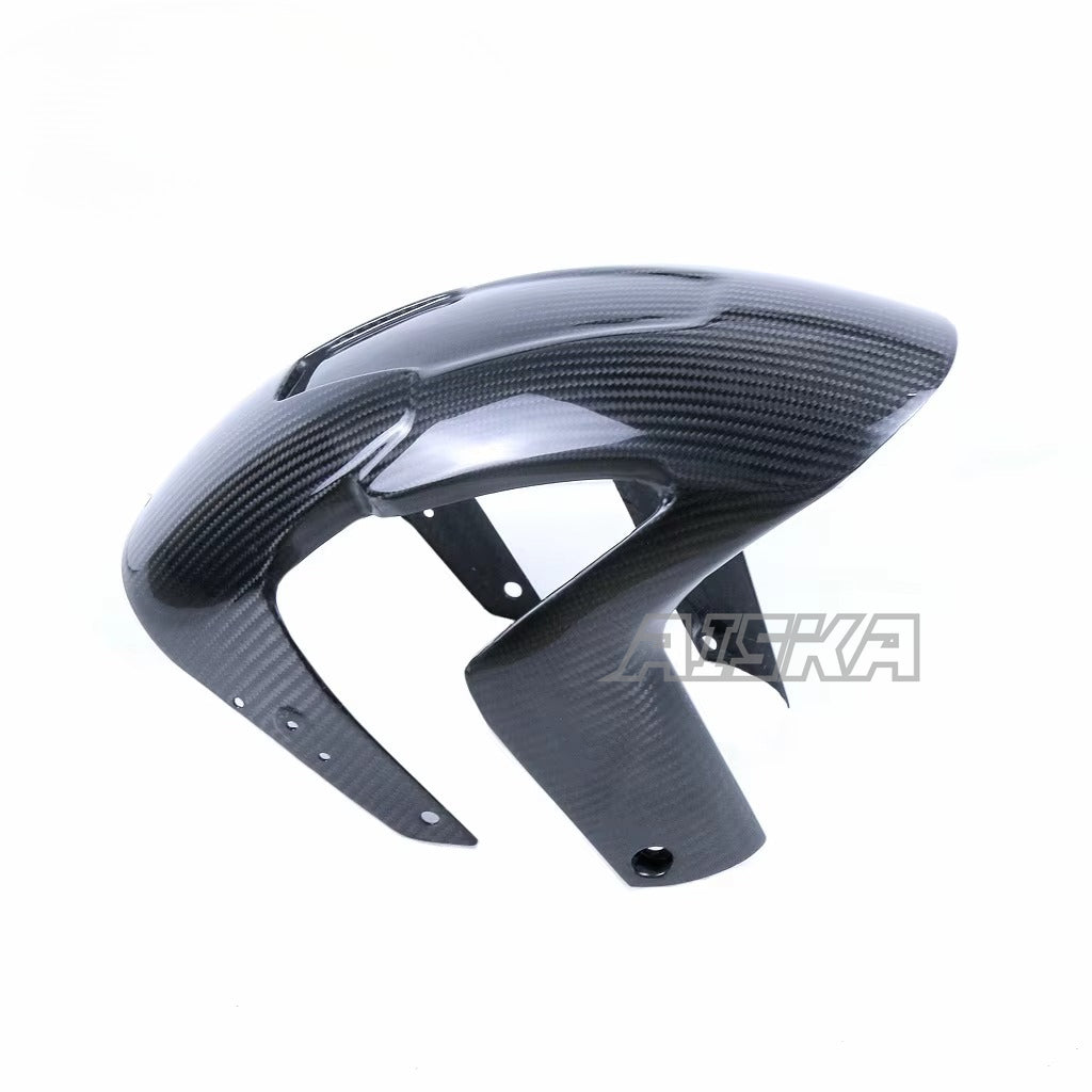AISKA 3K Twill Weave Carbon Fiber Motorcycle Body Accessories Front Mudguard for Aprilia RS660 2021+