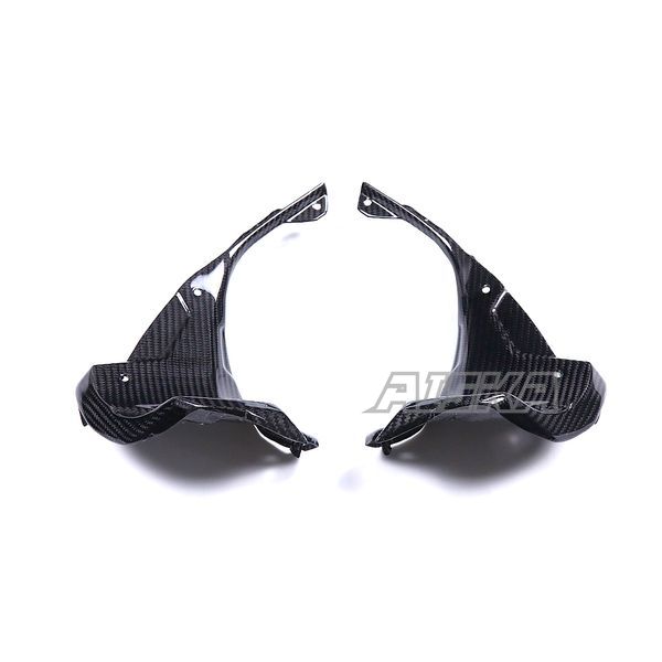 AISKA 3K Dry Carbon Fiber Motorcycle Dashboard Side Pane Fairings Custom Fit for Kawasaki Ninja ZX-6R 2024+