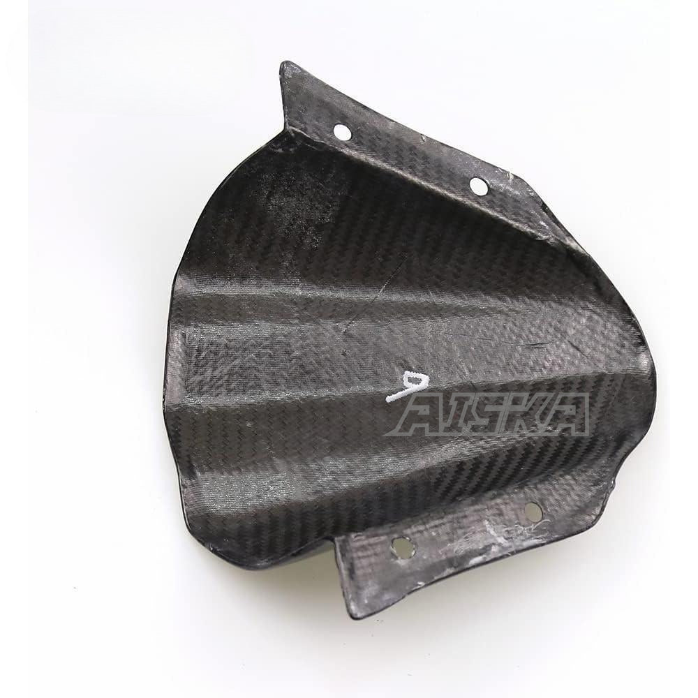 AISKA 3K Carbon Fiber Motorcycle Windshield Windscreen Airflow Wind Deflectors for Yamaha MT09/SP FZ-09 2013 2014 2015 2016