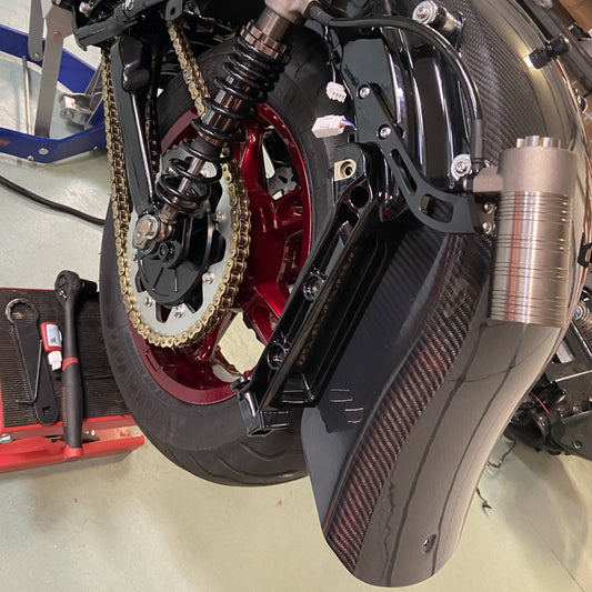 AISKA Harley Davidson Touring Road King CVO Electra Glide Street Glide FLHR 2009-2024 Carbon Fiber Rear Fender