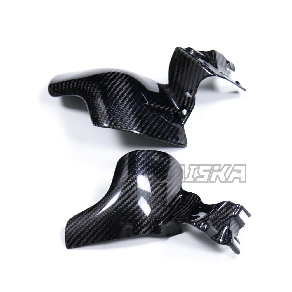 AISKA Carbon Fiber Mid Frame Heat Air Deflector Shield Cover for Harley Davidson Softail Low Rider S ST FXST FLHCS 2018-2025