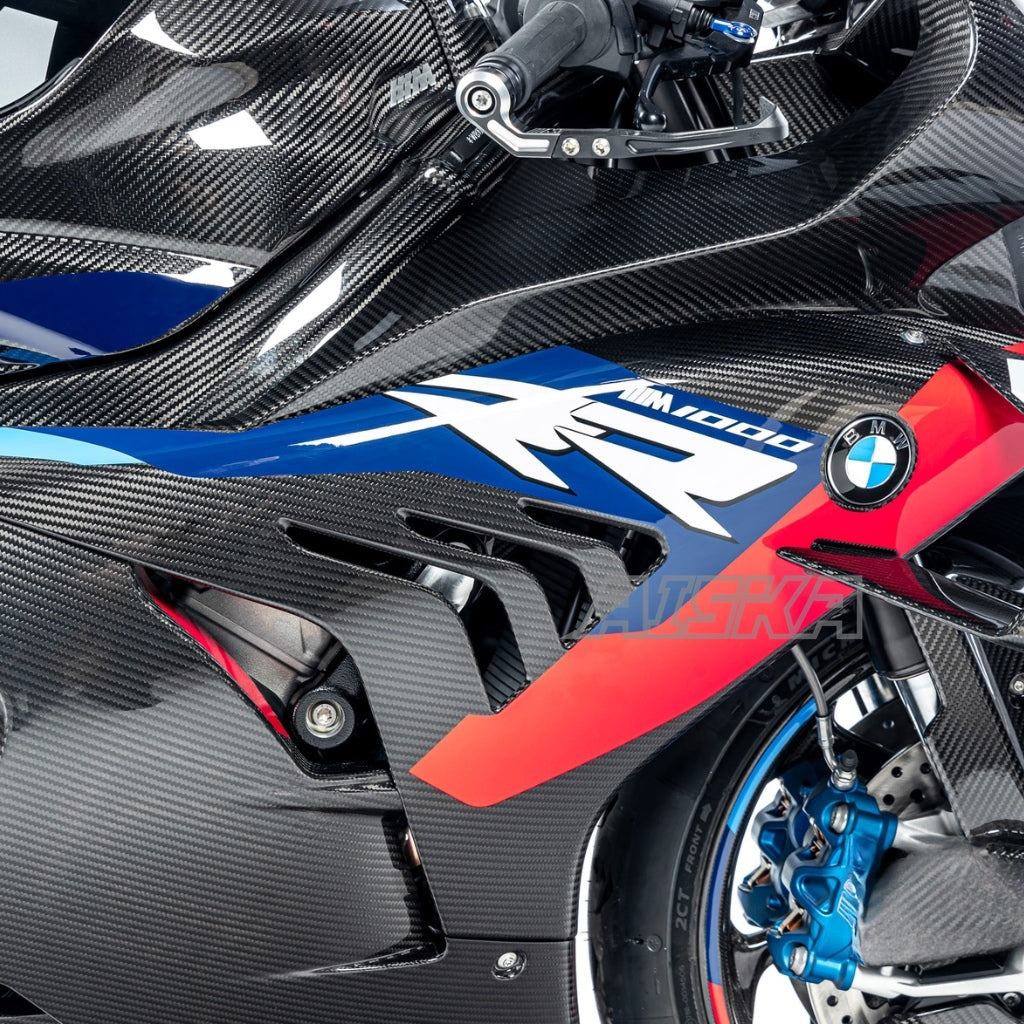 AISKA Carbon Fiber M1000RR 2025 New Arrival Motorcycle Left Right Side Panel Fairings for BMW M1000RR Racing 2023 2024