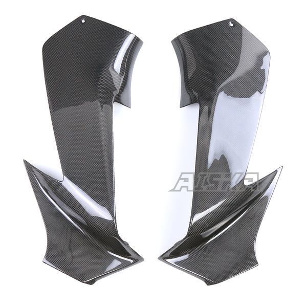AISKA Carbon Fiber Motorcycle Spoiler Side Panels Cover Fairings for Honda CBR1000RR-R 2021 2022 2023 2024