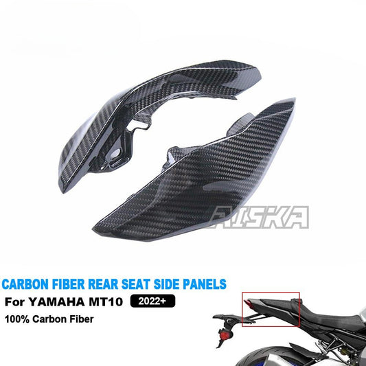 AISKA Yamaha MT10 FZ10 2022-2024 Carbon Fiber Rear Seat Side Panels