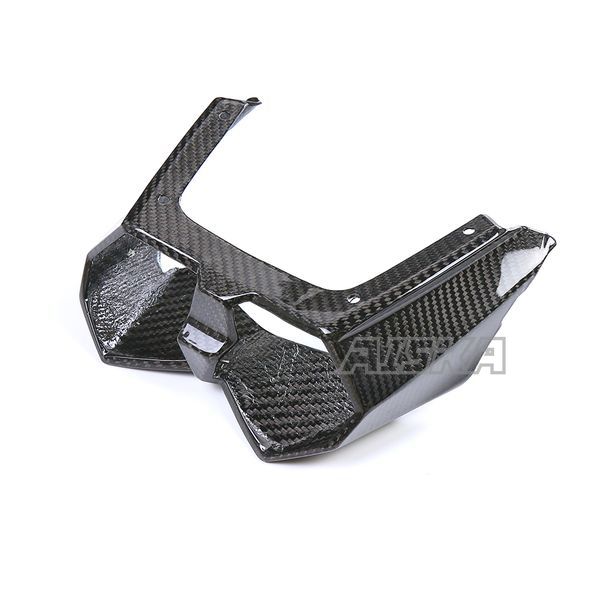 AISKA Full 3K Dry Carbon Fiber Motorcycle Taillight Cover Tail Fairing for Kawasaki Z H2 2021 2022 2023 2024