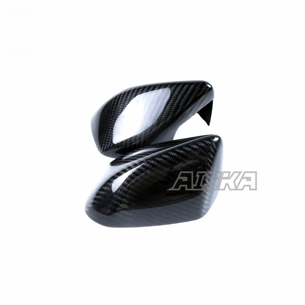 AISKA Carbon Fiber Motorcycle Modified Accessories Rear View Mirror Cover for Aprilia RS660 2021+