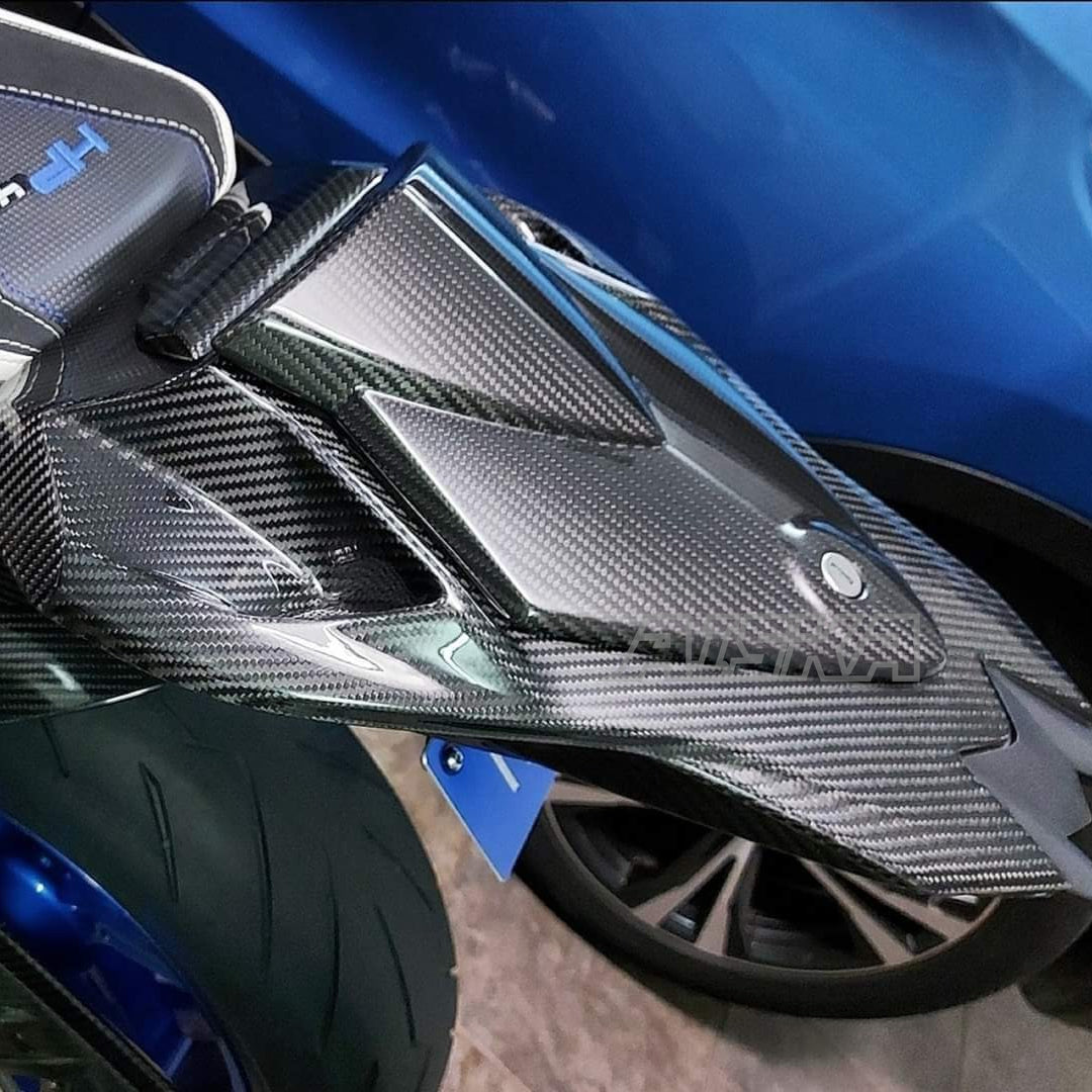 AISKA Twill Weave Glossy ABS Carbon Fiber Custom Parts Motorcycle Rear Tail Cowl Fairing for BMW S1000RR 2009-2014
