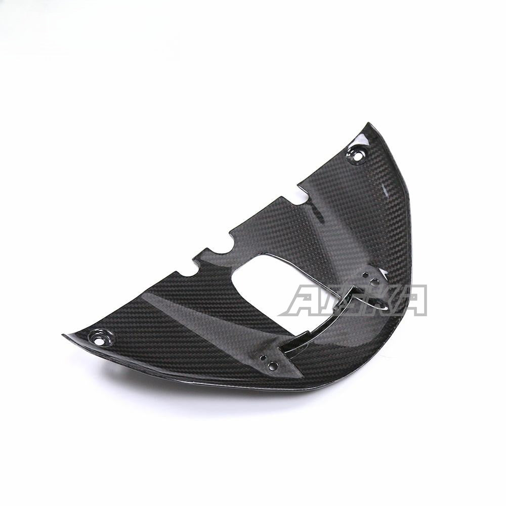 AISKA Motorcycle Carbon Fiber Accessories Spoiler Front Triangular Cover Fairing for Yamaha R7 2022 2023 2024