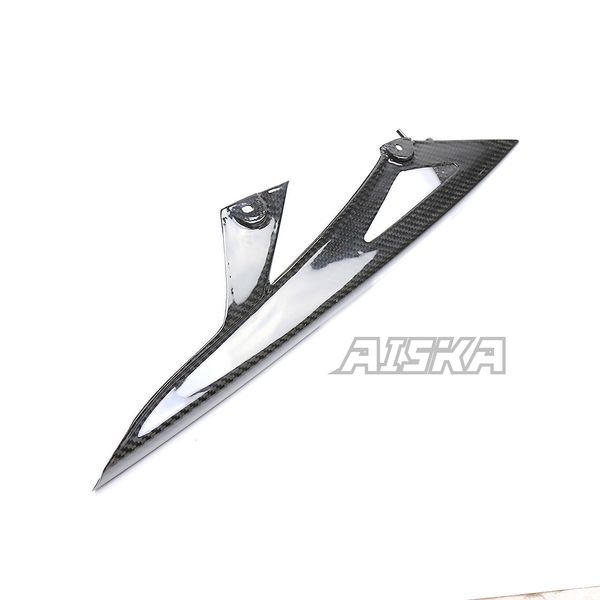 AISKA 3K Dry Carbon Fiber Motorcycle Accessories Rear Chain Guard Cover Fairing Kit Fit for Kawasaki Z1000 2014+
