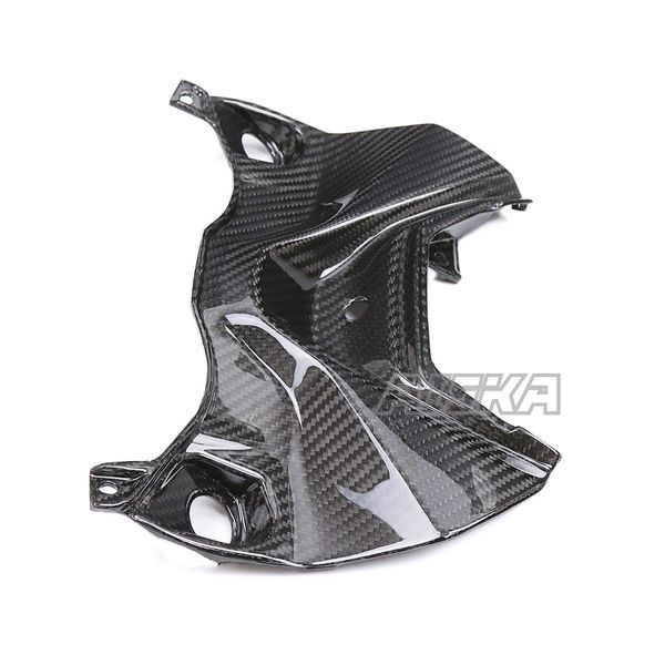 AISKA 3K Dry Carbon Fiber Motorcycle Rear Upper Center Seat Cover Tail Light Fairing for Honda CBR1000RR-R 2021 2022 2023 2024