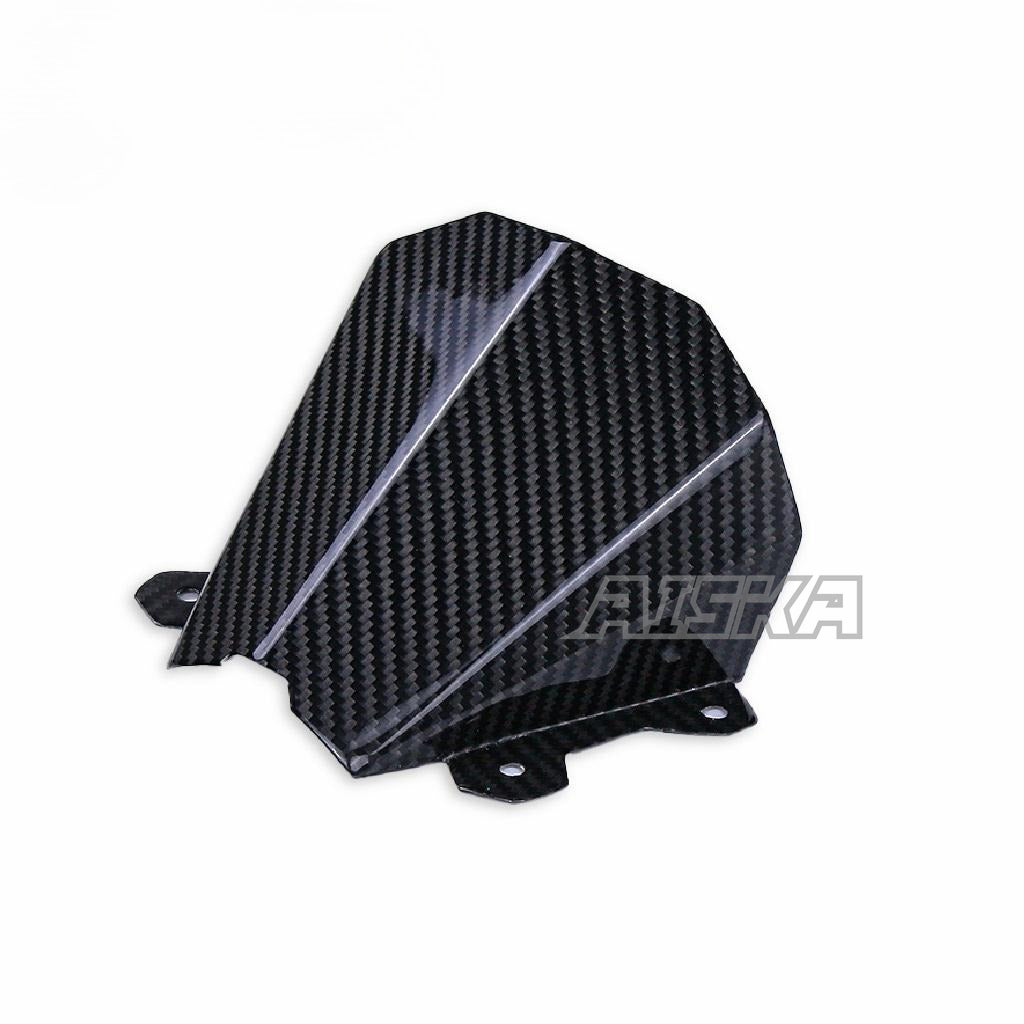 AISKA Motorcycle Accessories Carbon Fiber Air Deflector Fairing Windshield Windshield for Yamaha MT09 FZ09 2021-2023