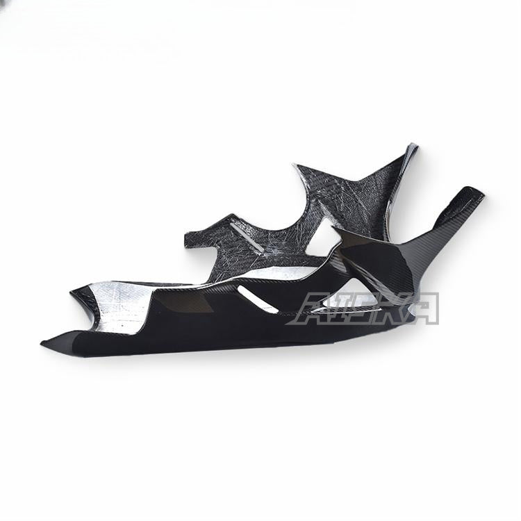 AISKA Motorcycle Twill Weave 100% Carbon Fiber Side Under Fairing Panel Belly Pan Panel Cowl Fairing for BMW S1000RR 2015-2018