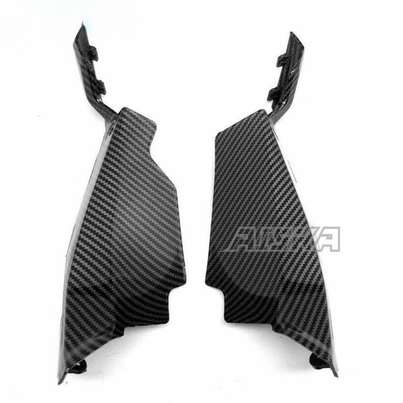 AISKA Dry Carbon Fiber Motorcycle Front Inner Dash Air Duct Cover Fairing for Honda CBR1000RR 2017-2024