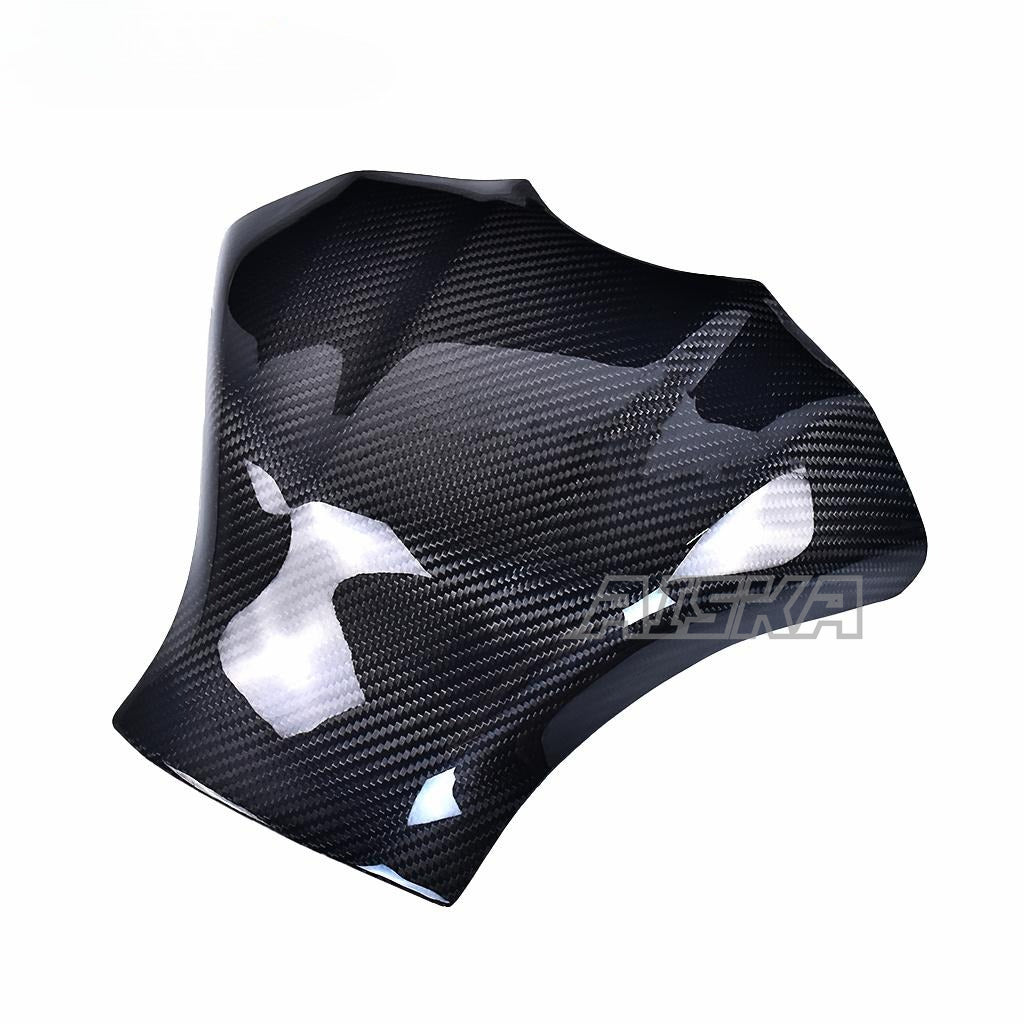 AISKA 100% Full 3K Dry Carbon Fiber Accessories Motorcycle Fuel Gas Tank Cover for Yamaha YZF-R1 R1M 2015-2019