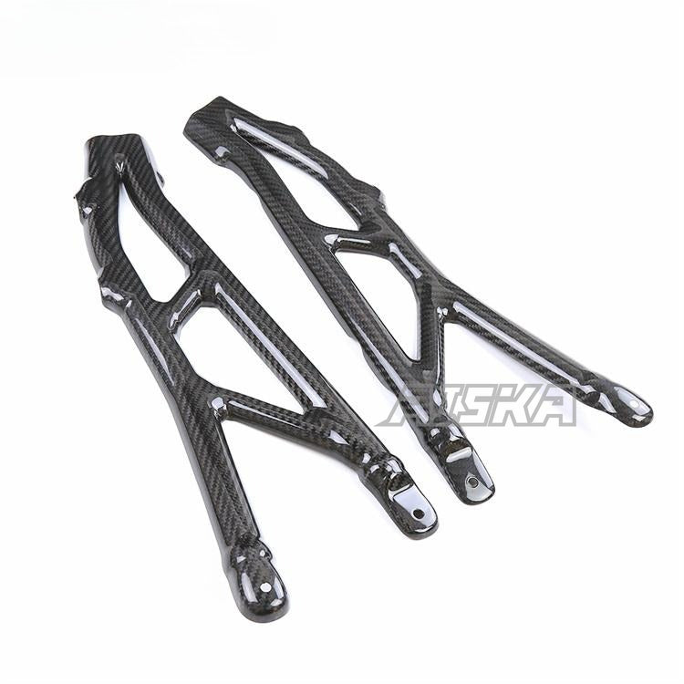 AISKA 3K 3*3 Twill Weave Subframe Covers Motorcycle Carbon Fiber Rear Seat Side Cover for BMW S1000RR 2019-2022
