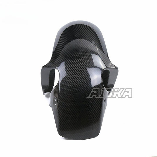 AISKA  3K Dry Carbon Fiber Motorcycle  Accessories Front Mudguard for Suzuki GSX-S 750 1000 2017-2024