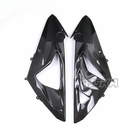 AISKA Pre-preg 3K Twill Weave Carbon Fiber Accessories Motorcycle Fairings Sports Bikes Side Panels for BMW S1000RR 2009-2014