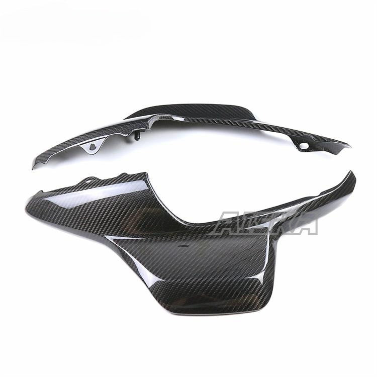 AISKA 3K Pure Carbon Fiber Motorcycle Accessories Tailstock Rear Seat Side Panel for Harley Davidson Sportster S 1250