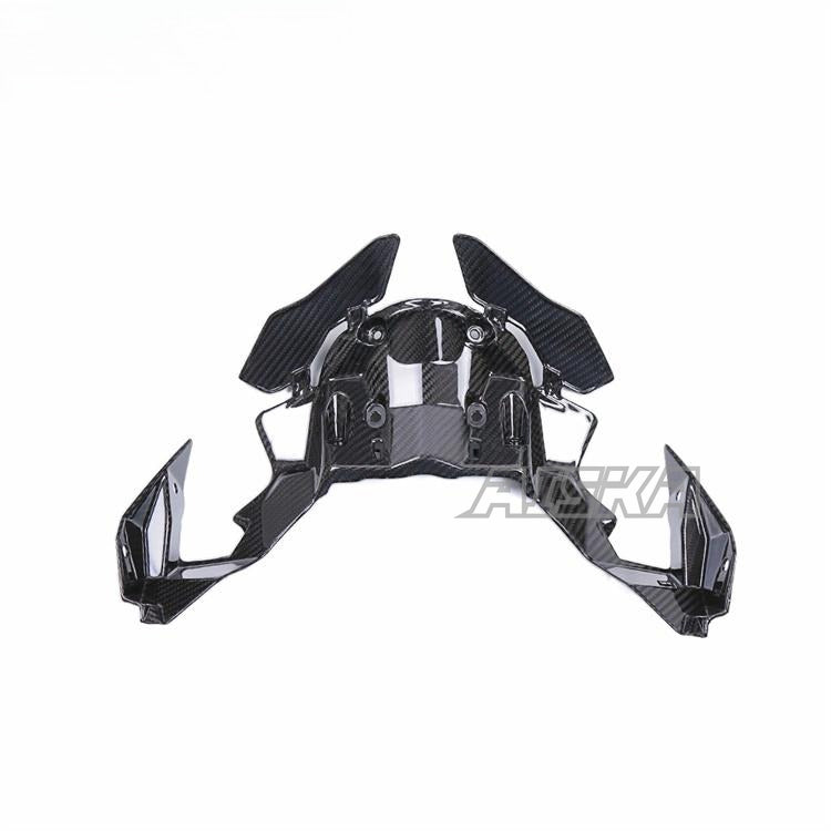 AISKA Wholesale 100% Carbon Fiber Fairing Motorcycle Front Beak Extension Fairings for BMW S1000XR 2020 2021 2022 2023 2024