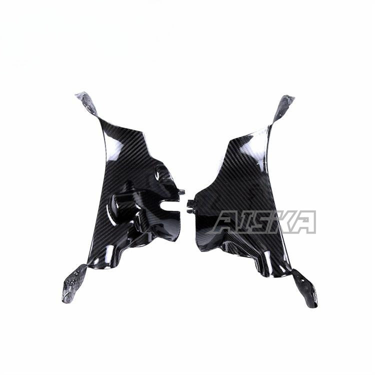AISKA 3K 3*3 Carbon Fiber Motorcycle Modified Side Fairing Front Lining for  Ducati Panigale  V4 V4S V4R 2018-2024