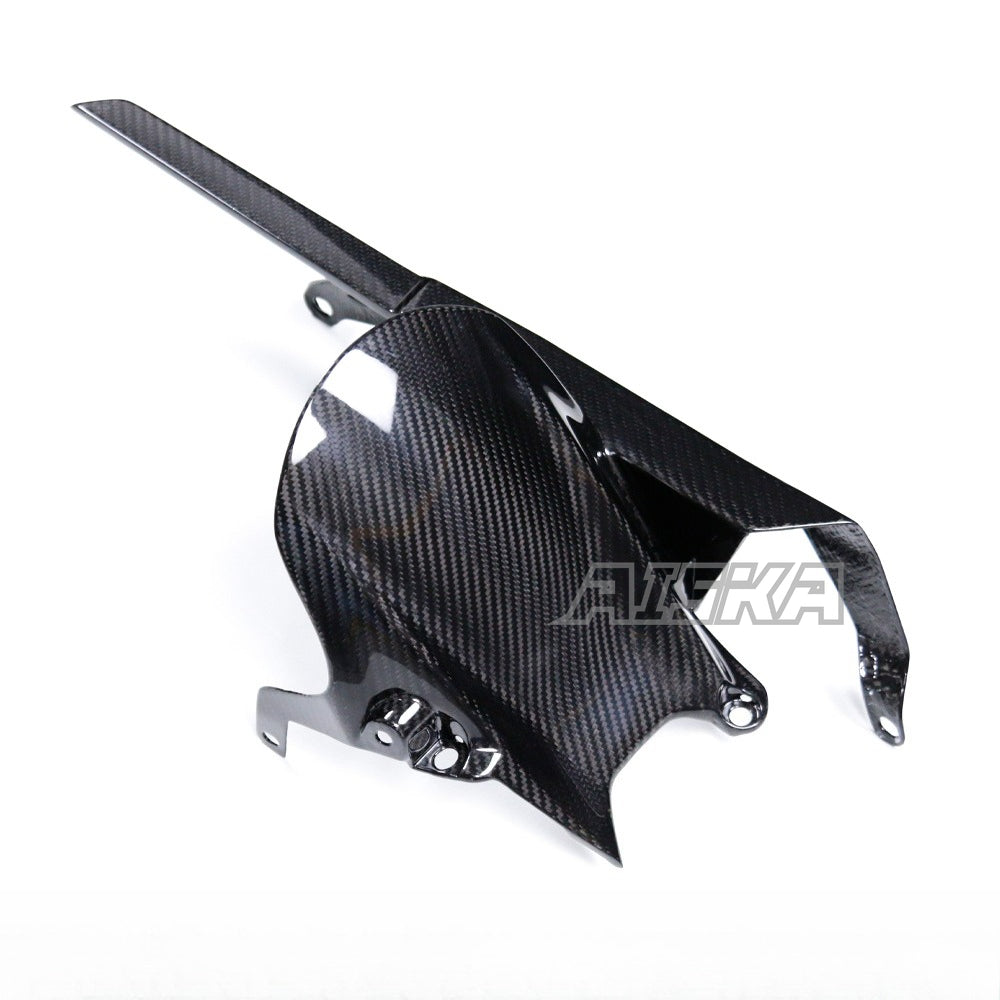 AISKA 100% 3K Dry Carbon Fiber Motorcycle Rear Fender for Yamaha MT09 FZ09 2024-2025