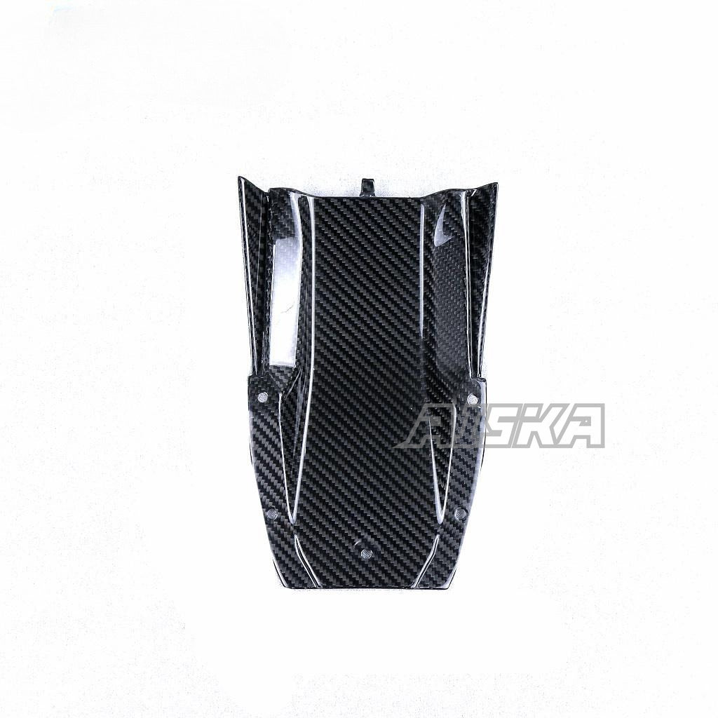AISKA 100% Dry Carbon Fiber Motorcycle Under Tray Belly Pan for Yamaha MT07 MT-07 FZ07 FZ-07 2018-2022