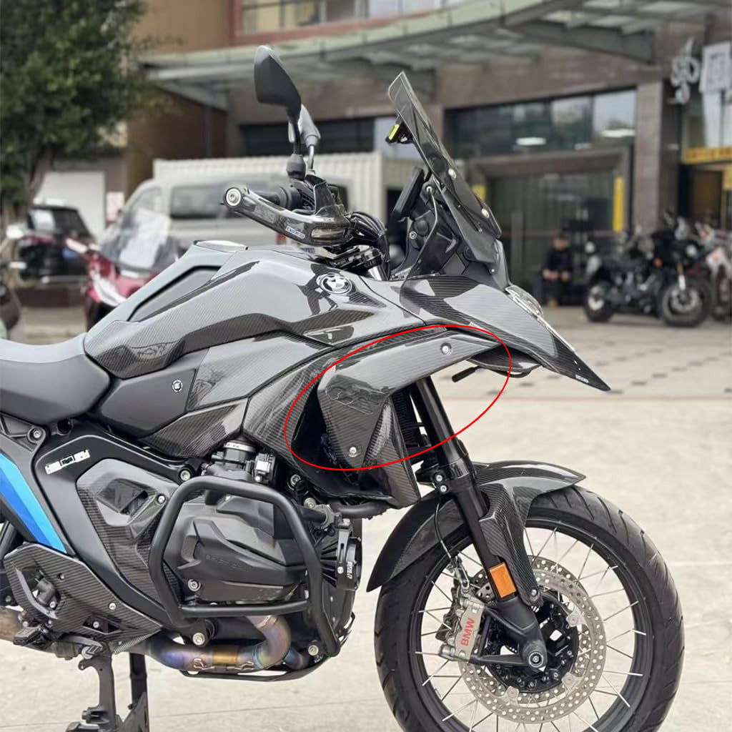 AISKA R1300GS Carbon Parts 100% Full Real 3K 3*3 Dry Carbon Fiber Motorcycle Small Side Panel Fairing for BMW R1300GS 2023 2024