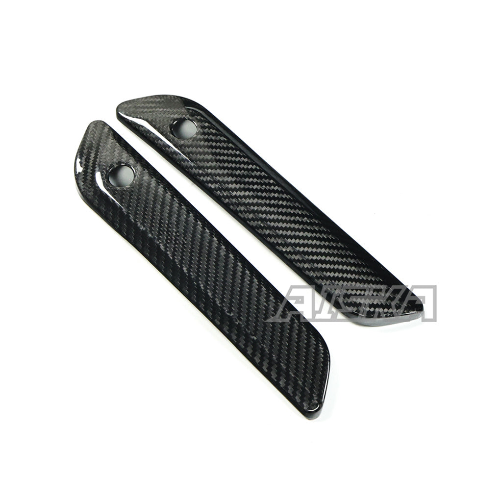 AISKA Harley Davidson Touring Road Glide Road King Street Glide CVO 2024+ Carbon Fiber Saddlebag Latch Covers