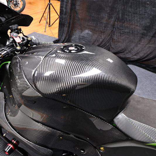 AISKA Kawasaki Ninja ZX10R ZX-10R 2016-2020 Carbon Fiber Tank Cover