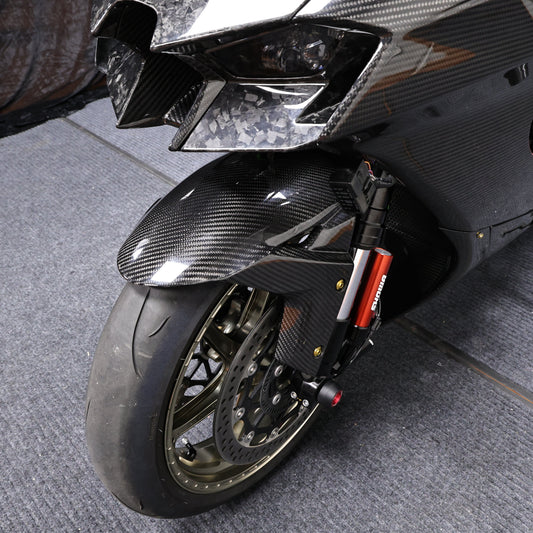 AISKA Kawasaki Ninja ZX10R ZX-10R 2016-2025 Carbon Fiber Front Fender