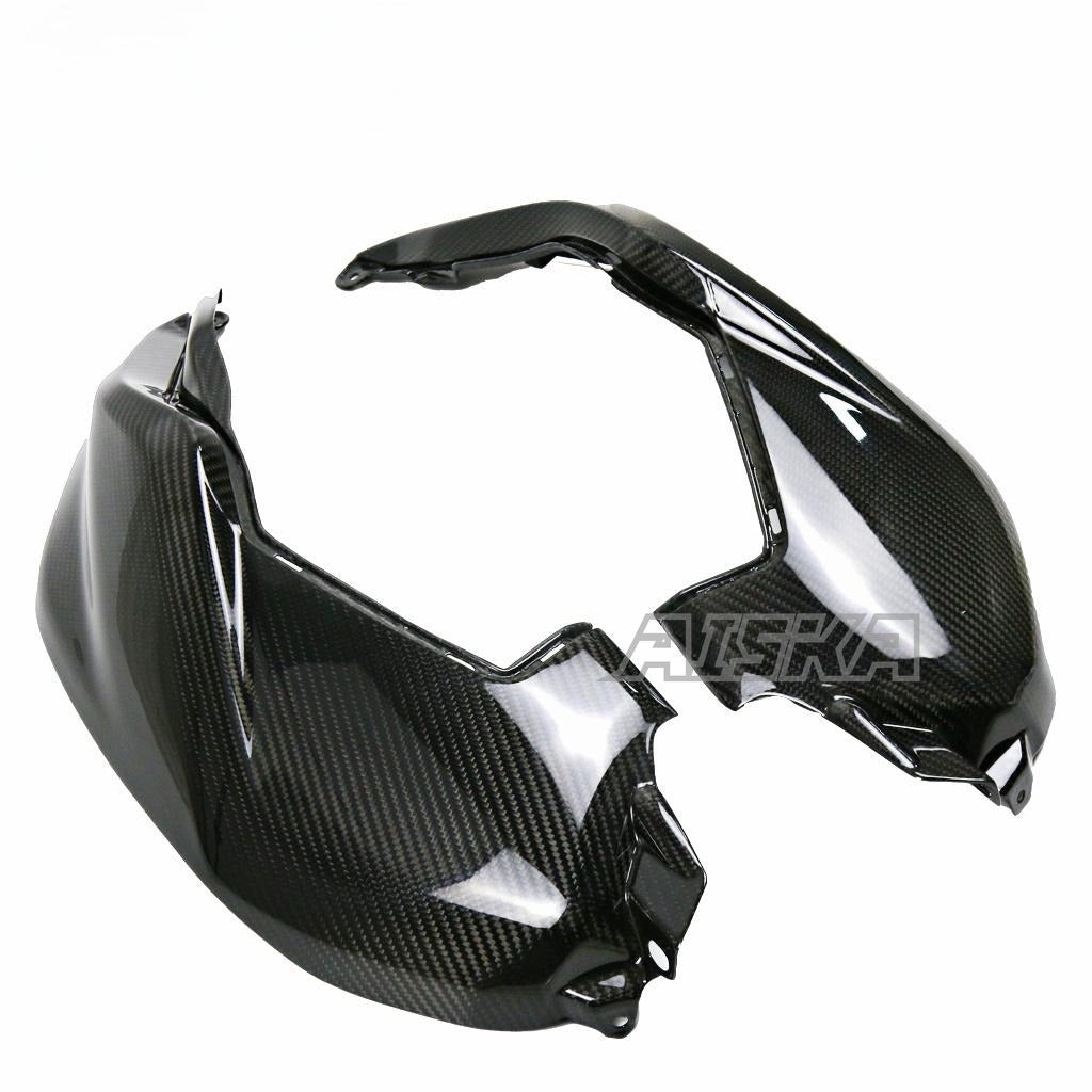 AISKA 3K Carbon Fiber Motorcycle Accessories Fuel Gas Tank Side Panels Covers for Yamaha MT07 FZ07 2018-2022