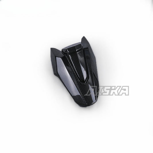 AISKA Dry Carbon Fiber Motorcycle Rear Seat Cover Cowl Fairings for Honda CB650F CBR650F 2014-2018 CB650R CBR650R 2019+