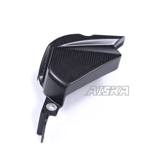 AISKA New Arrival 100% 3K Full Dry Carbon Fiber Fairings Motorcycle Sprocket Cover for Ducati Panigale V4 V4S 2025