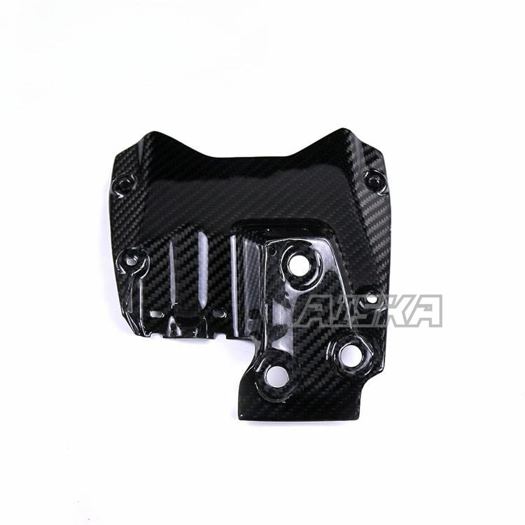 AISKA 3K Dry Carbon Fiber Panigale V4 Fairings Accessories Motorcycle Side Panel Cover for Ducati Panigale V4 V4S V4R 2018-2021