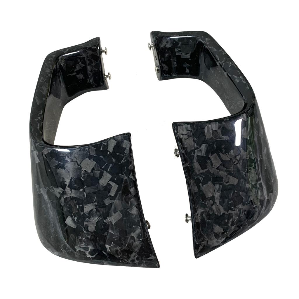 100% Carbon Fiber  Motorcycle Accessories  Fixed Wing Fairing Reducer Air Deflector Winglets for YAMAHA R1 R1M R3 R6 2015+