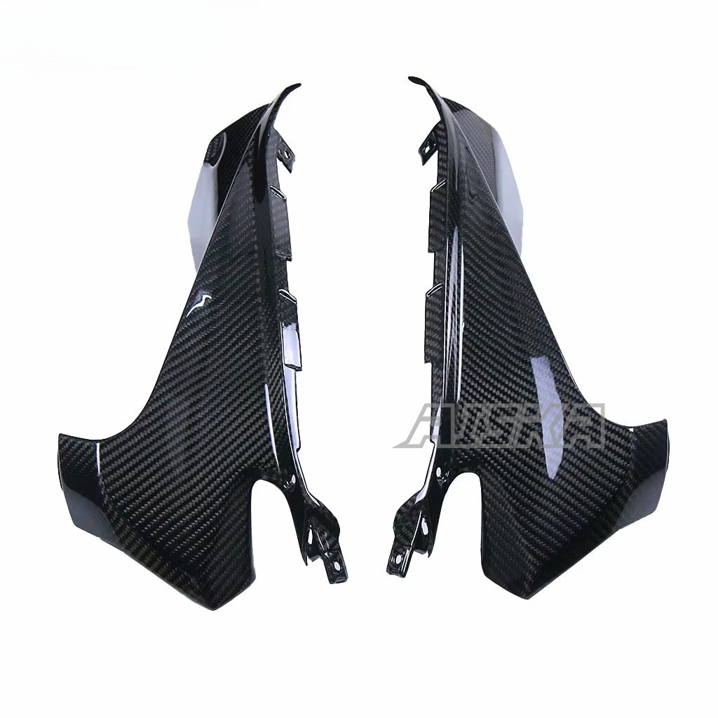 AISKA 3K 3*3 Carbon Fiber Motorcycle Accessories Dash Side Panels for Aprilia RSV4 2009-2020
