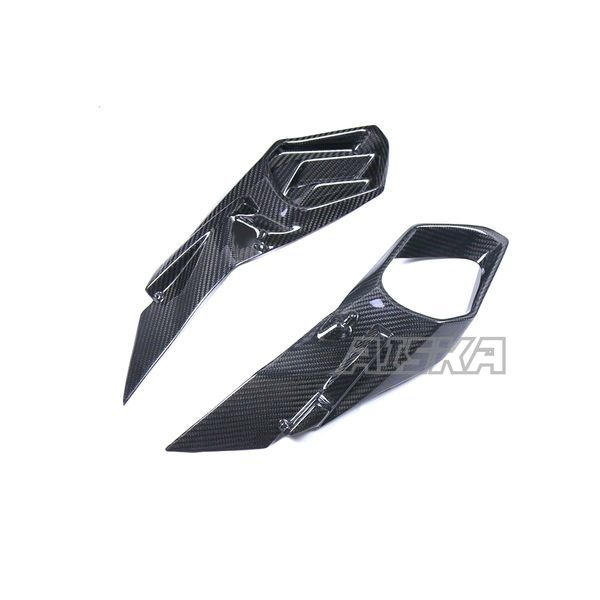Carbon Fiber Air Intake Fairings for Kawasaki H2/H2R 2015+ Motorcycle Modified Parts Fairing Protectors Guard Shell Frame