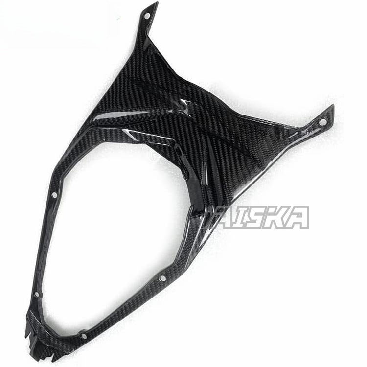 AISKA 3K Dry Carbon Fiber Motorcycle Fairing Rear Tail Seat Panel Cover Cowl for Kawasaki Ninja ZX-25R 2020-2024