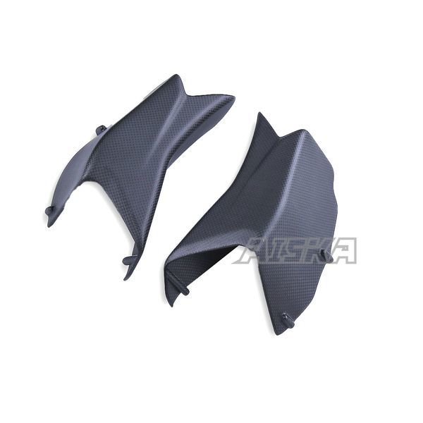 AISKA Carbon Fiber Lower Winglets Side Fixed Wing Air Deflector For DUCATI Multistrada V4 V4S Sport Motorcycle Parts Fairing Kit
