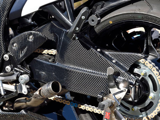 AISKA Suzuki Hayabusa GSX1300R Gen2 Gen3 2008-2025 Carbon Fiber Swingarm Cover